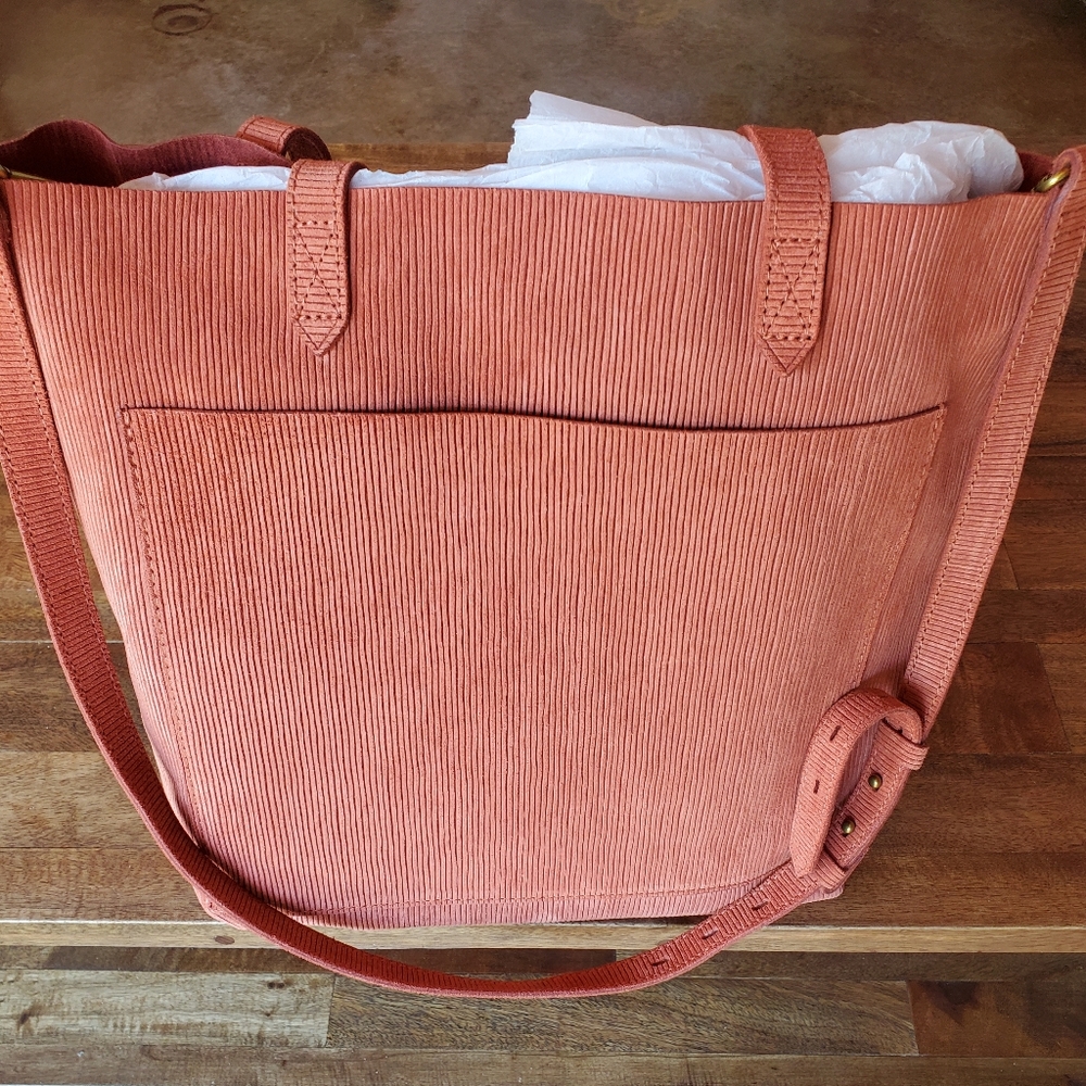Madewell Corduroy Medium Transport Tote